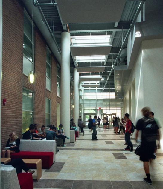 View of Atrium looking North